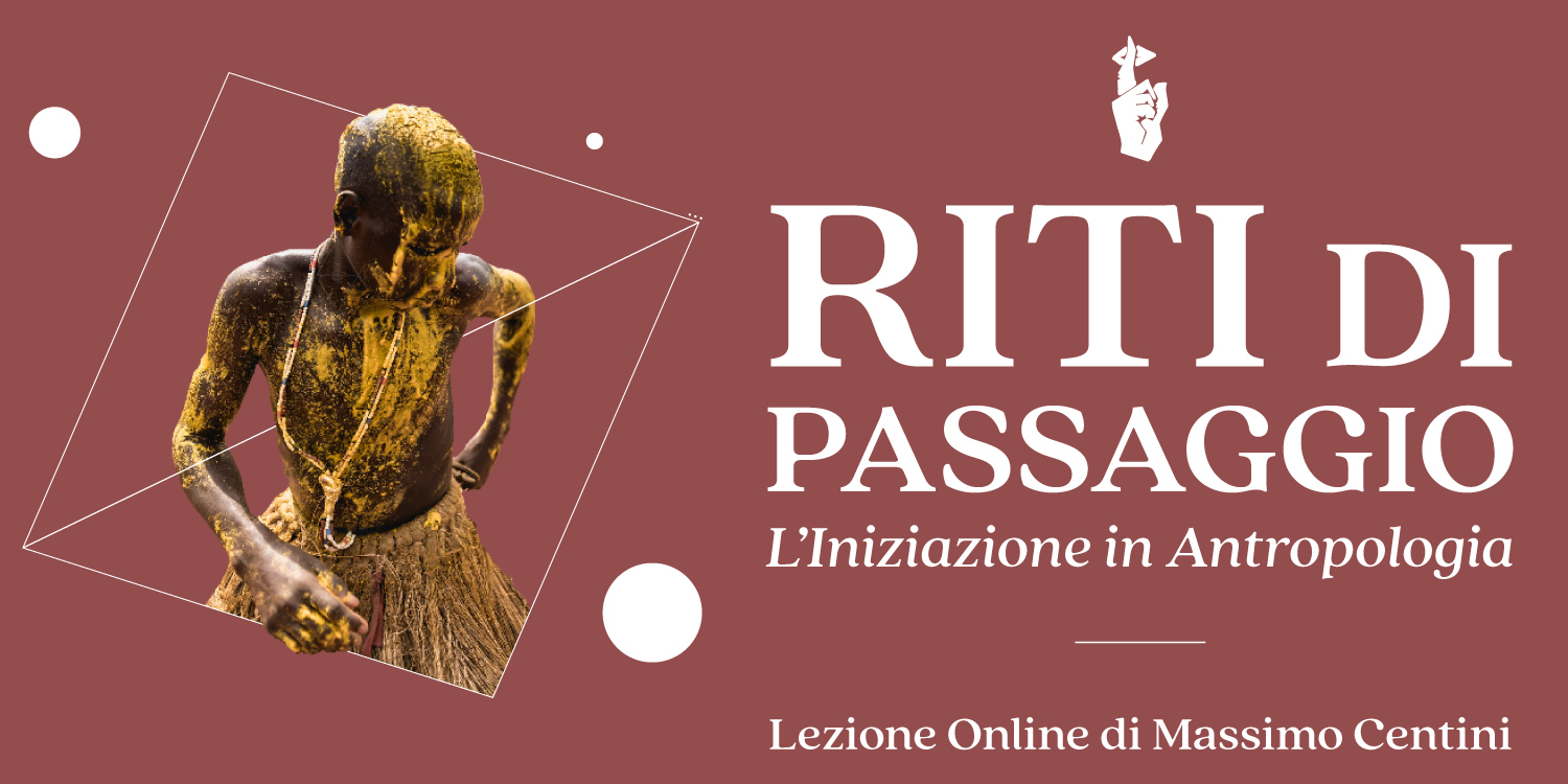 Copertina della lezione online sull'iniziazione di Massimo Centini